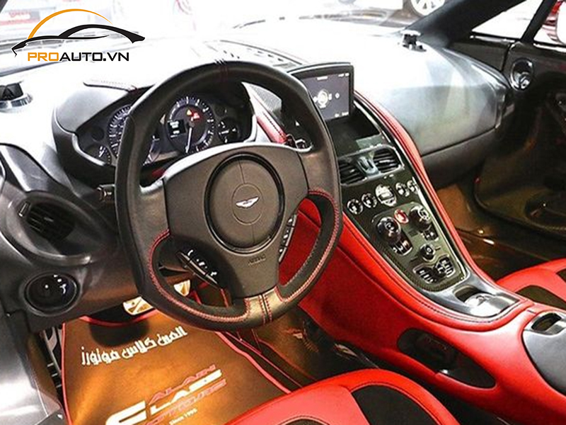 Lắp Cảm Biến Áp Suất Lốp Cho Xe Aston Martin One-77