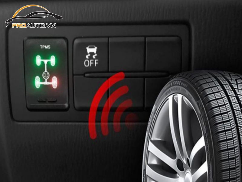 Lắp Cảm Biến Áp Suất Lốp Cho Xe Chevrolet Orlando