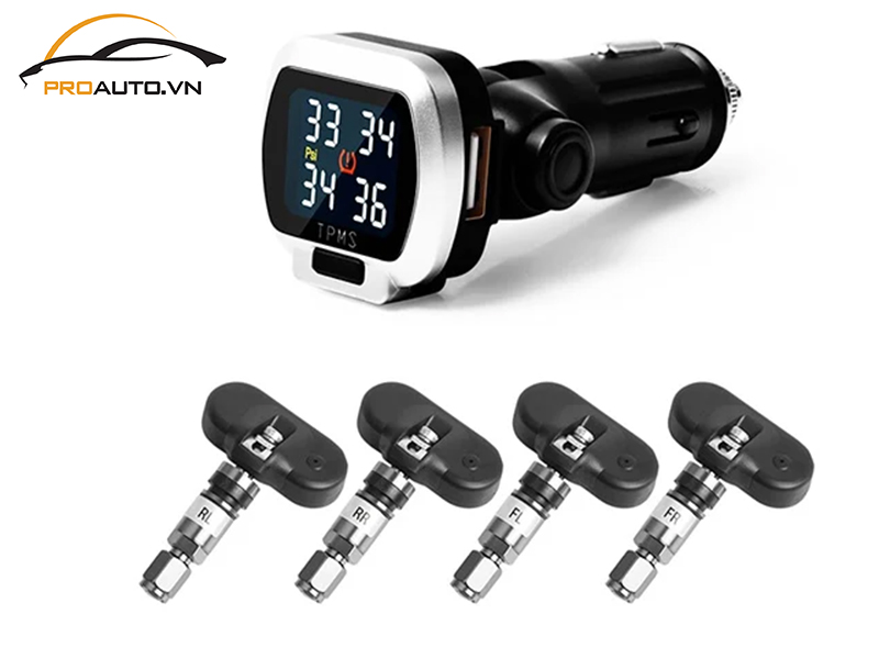 Lắp cảm biến áp suất lốp cho xe Hyundai Starex