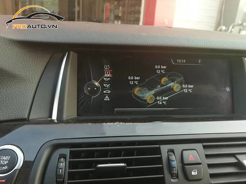 Lắp Cảm Biến Áp Suất Lốp Cho Xe BMW Series 1
