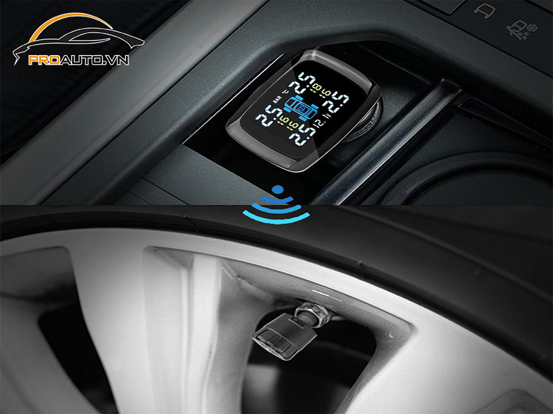 Lắp Cảm Biến Áp Suất Lốp Cho Xe BMW Series 7