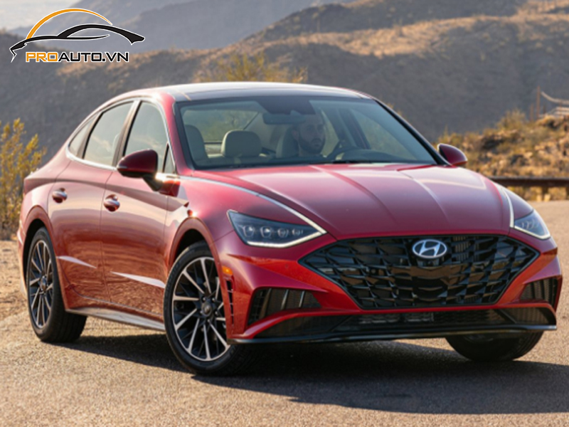 Lắp cảm biến áp suất lốp cho xe Hyundai Sonata