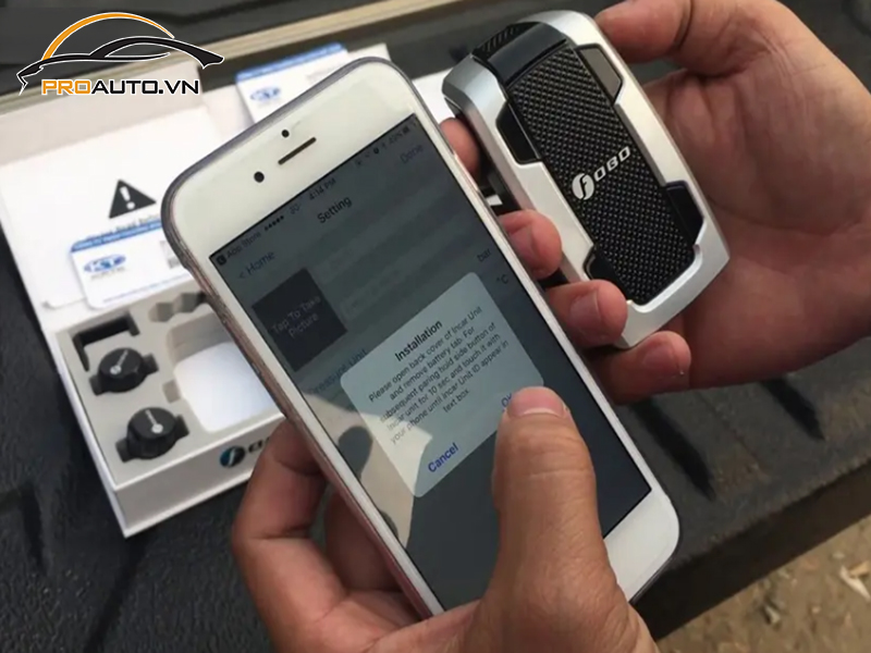 Lắp Cảm Biến Áp Suất Lốp Cho Xe Chevrolet Spark