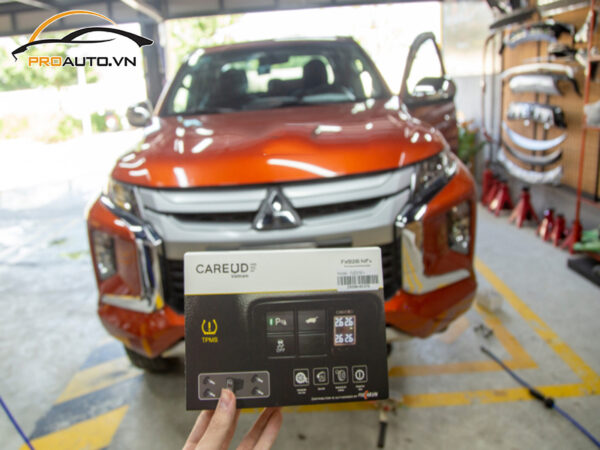 Lắp Cảm Biến Áp Suất Lốp Cho Xe Mitsubishi Triton