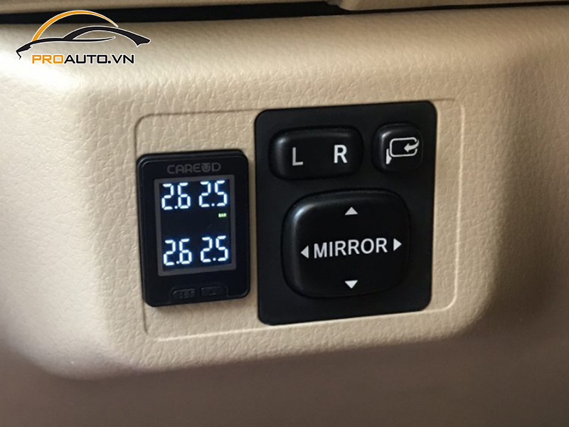 Lắp Cảm Biến Áp Suất Lốp Cho Xe Mitsubishi Triton