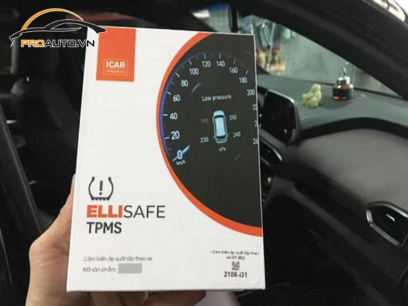 Lắp cảm biến áp suất lốp cho xe Hyundai Tucson