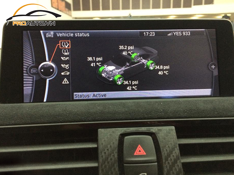 Lắp Cảm Biến Áp Suất Lốp Cho Xe BMW i8