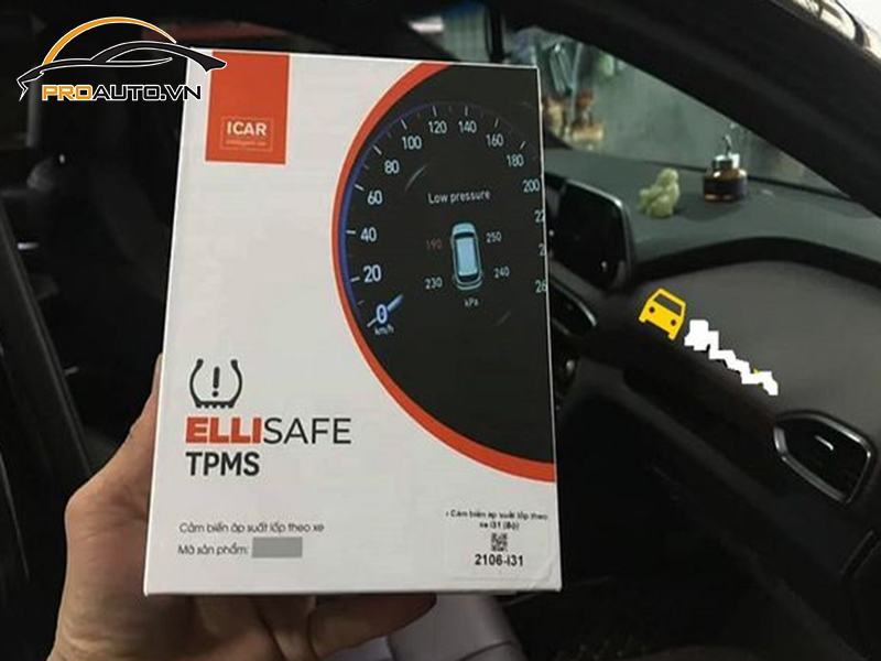 Lắp Cảm Biến Áp Suất Lốp Cho Xe Kia Sedona