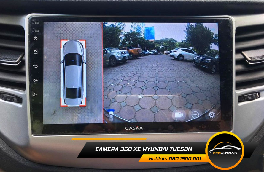 Camera 360 xe Hyundai Tucson