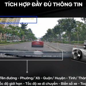 camera hanh trinh vietmap speedmap m2 ghi hinh du thong tin