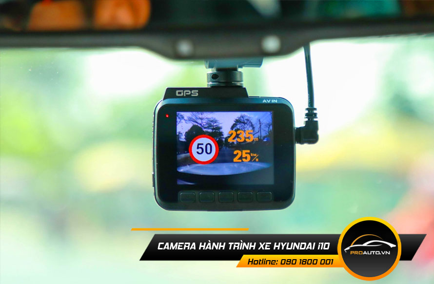 Camera hành trình xe Hyundai i10