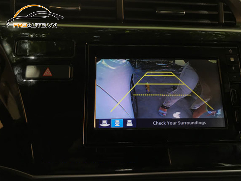 Camera Cập Lề Xe Suzuki Ertiga