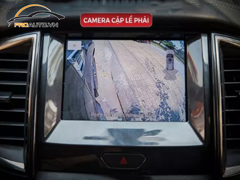 Camera Cập Lề Xe Ford Everest