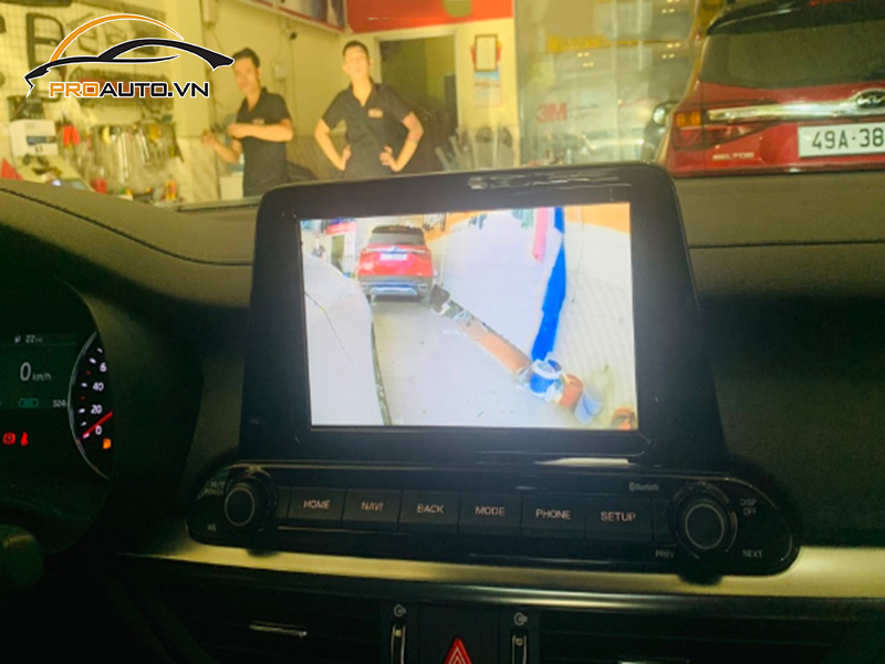 Camera Cập Lề Xe Kia Cerato