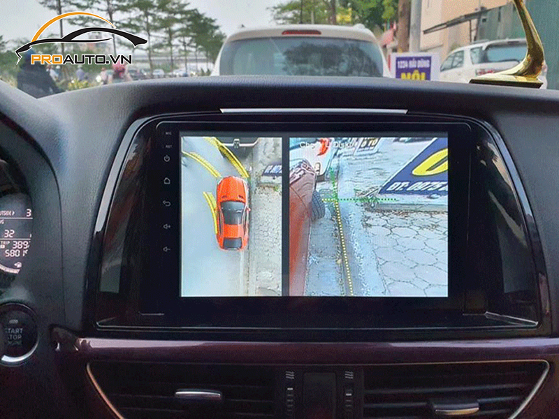 Camera Cập Lề Xe Mazda 3