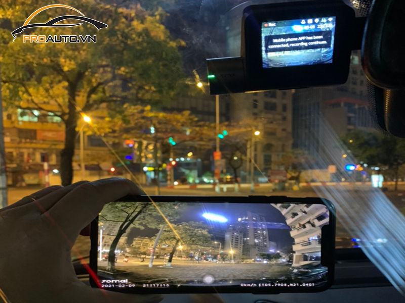 Camera hành trình ô tô xe Mazda BT-50