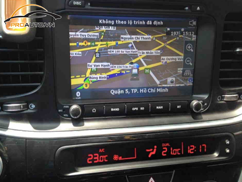 Camera hành trình ô tô xe Kia Optima