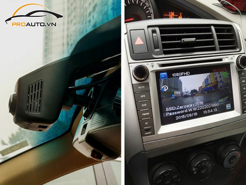 Camera hành trình ô tô xe Subaru WRX