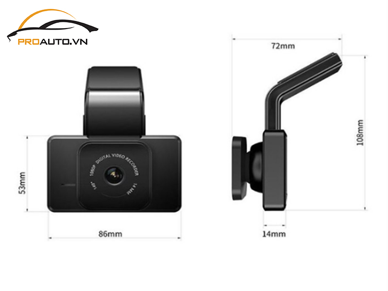 Camera hành trình ô tô xe Subaru XV