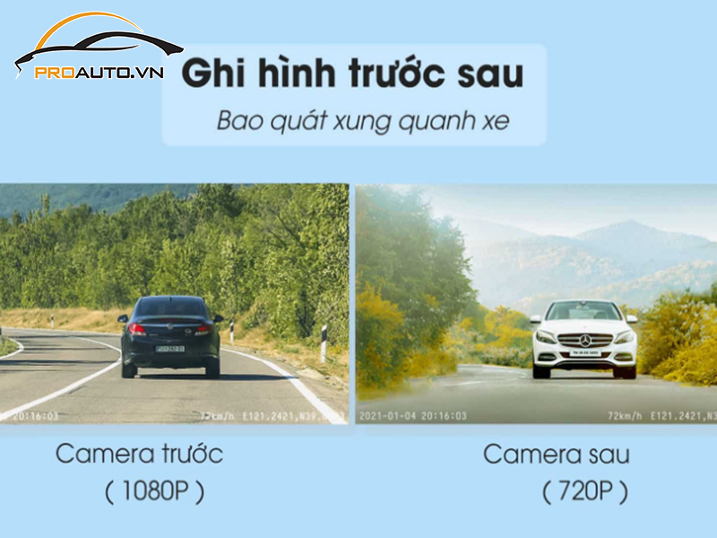 Camera hành trình ô tô xe Hyundai Kona