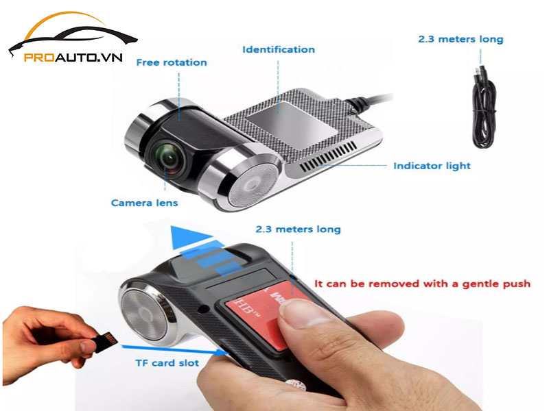 Camera hành trình ô tô xe Kia Cerato