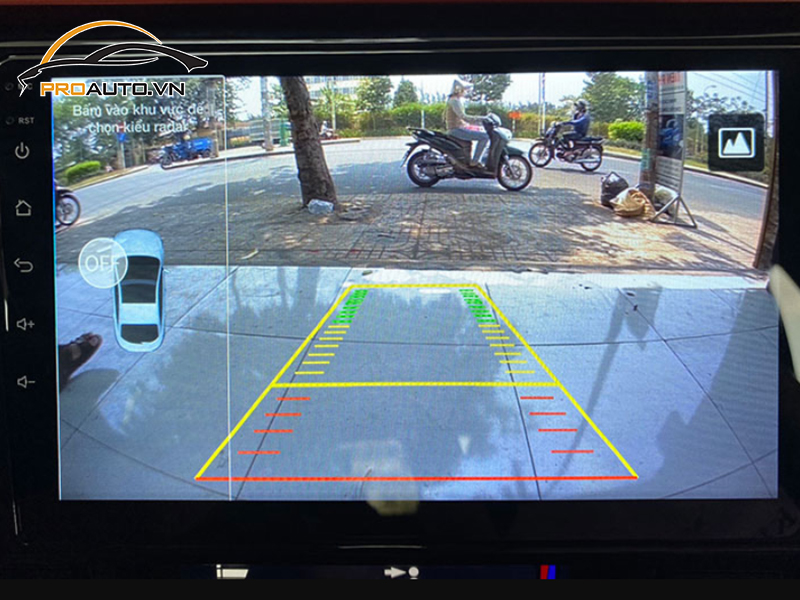 Camera lùi xe Toyota Altis