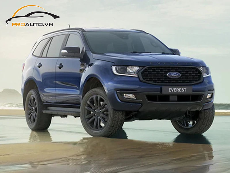 Camera lùi xe Ford Everest