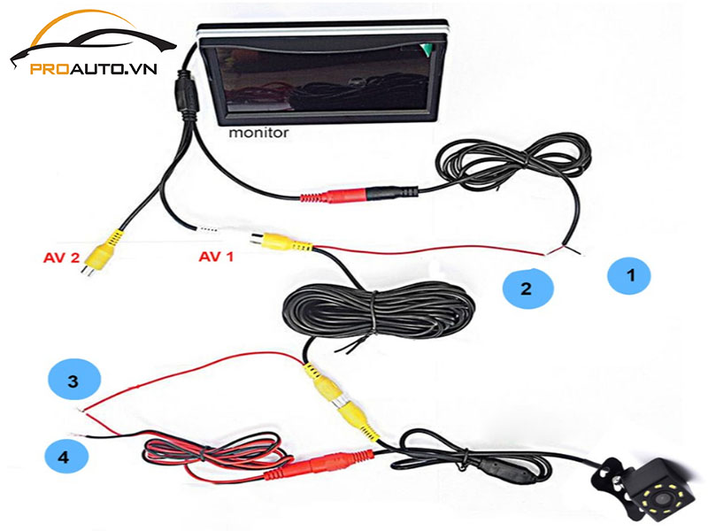 Camera lùi xe Honda Civic 