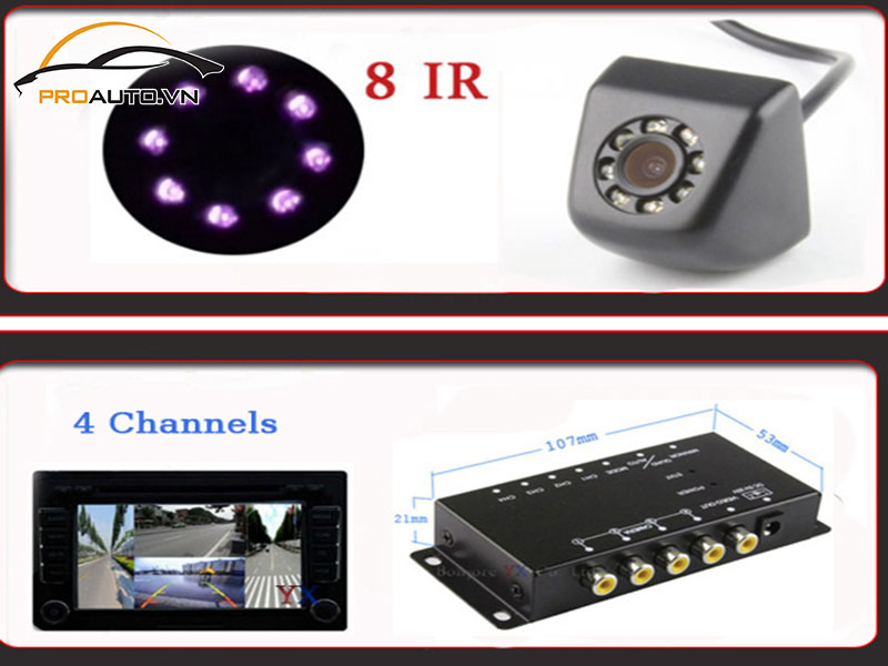 Camera lùi xe Hyundai Accent