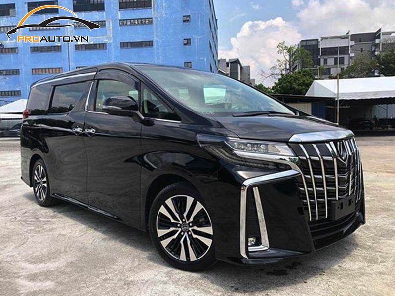 Lắp cảm biến áp suất lốp cho xe Toyota Alphard