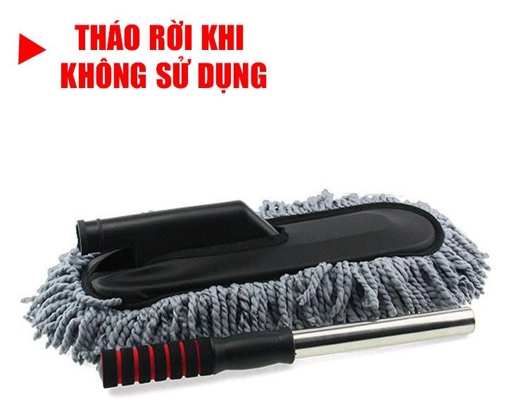 Bông lau tháo rời nhanh chóng