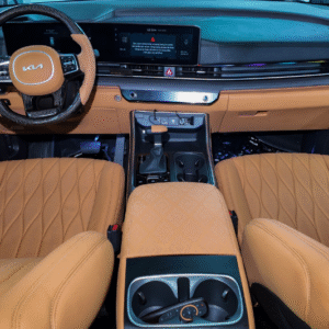 Da thuộc bò - Bọc ghế da xe Kia Carnival