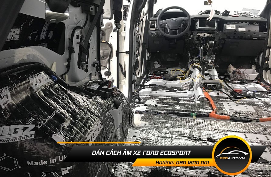 Dán cách âm xe Ford Ecosport