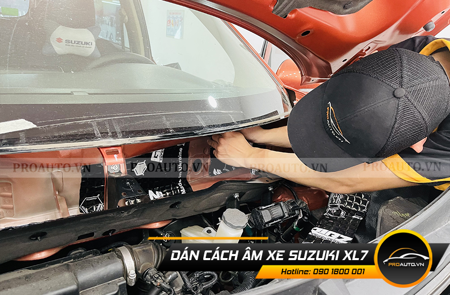 Cách âm chống ồn xe Suzuki XL7
