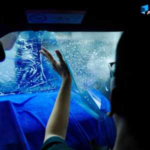 Dán phim cách nhiệt xe Honda Accord vị trí kính lái