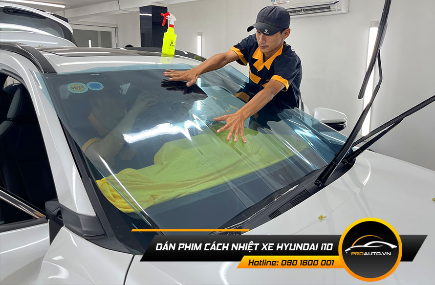 Dán phim cách nhiệt xe Hyundai i10