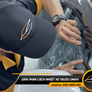 dan phim cach nhiet xe isuzu dmax 1