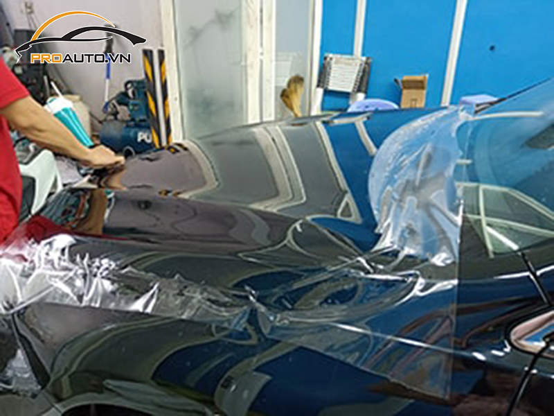 Dán phim PPF xe BMW Series 7