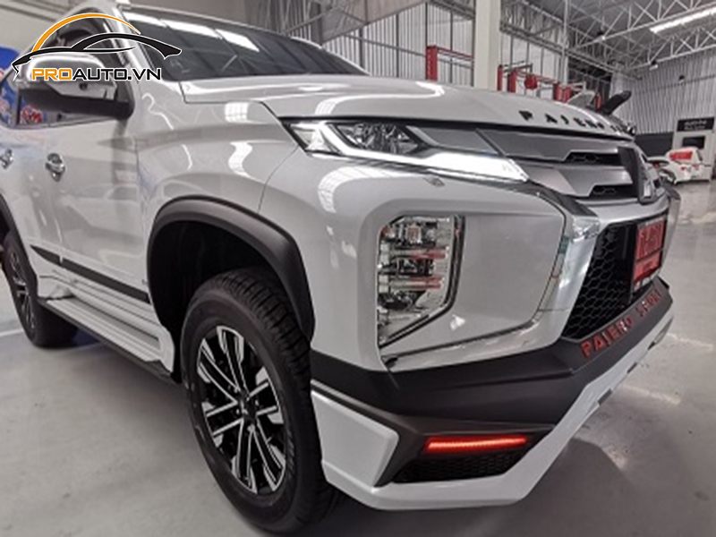 Dán phim PPF xe Mitsubishi Pajero Sport