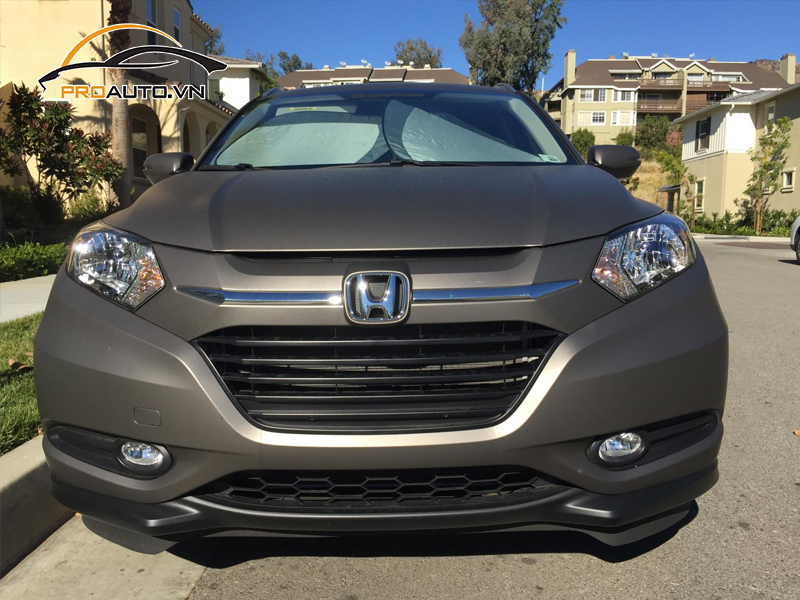 Dán wrap đổi màu xe Honda HRV