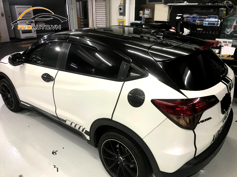 Dán wrap đổi màu xe Honda HRV