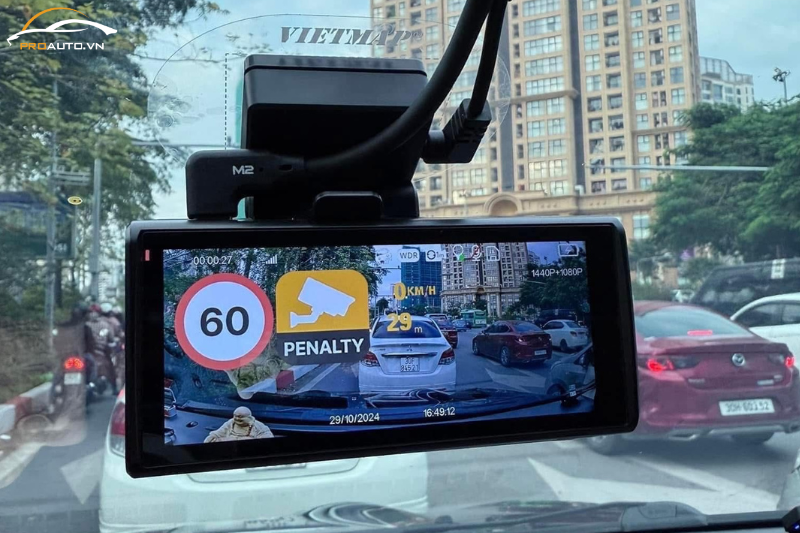 Đánh giá camera hành trình Vietmap SpeedMap M2