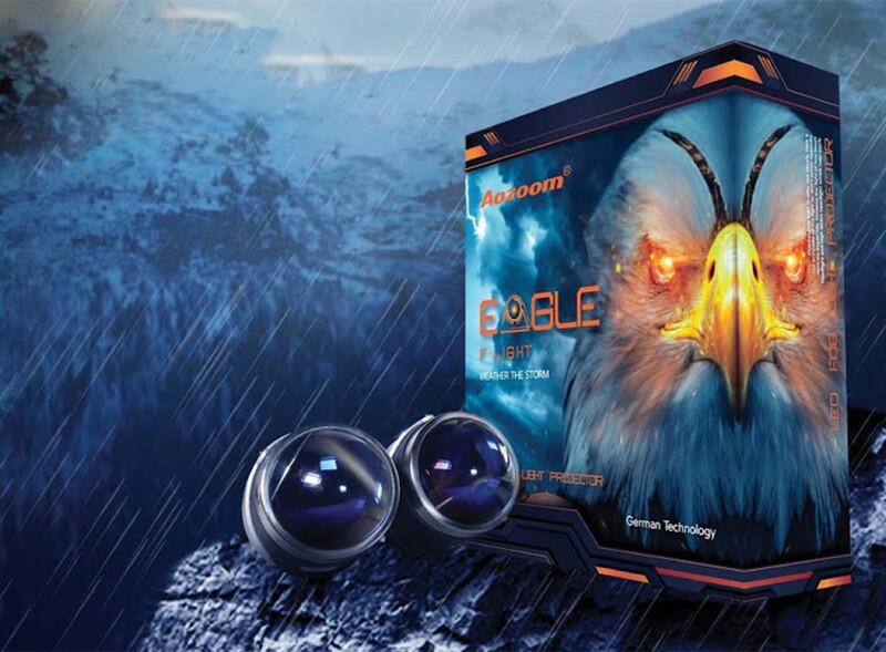  Đèn Ô Tô Bi Led Aozoom Eagle Fog Light chính hãng
