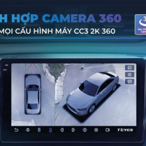 Điều khiển thiết bị màn hình Teyes CC3 2K 360 từ xa