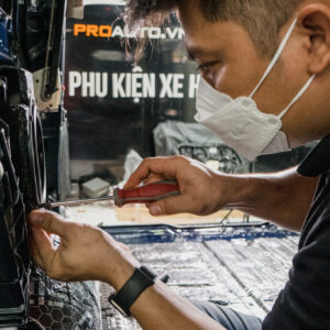 do am thanh xe Mercedes Benz V 250 2 1