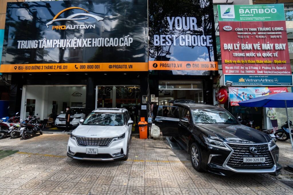 Trung tâm phụ kiên xe hơi cao cấp Proauto.vn Chi nhánh Quận 12