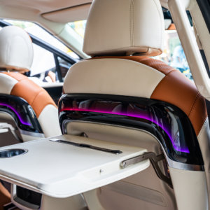 Độ bàn ăn ghế tài phụ chỉnh cơ/điện cho xe Lexus LX600