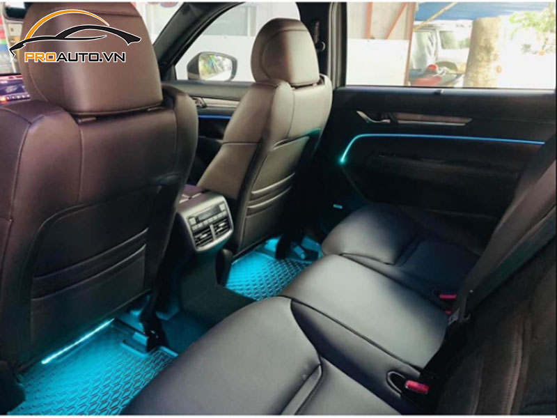 Độ đèn LED nội thất xe Honda Accord