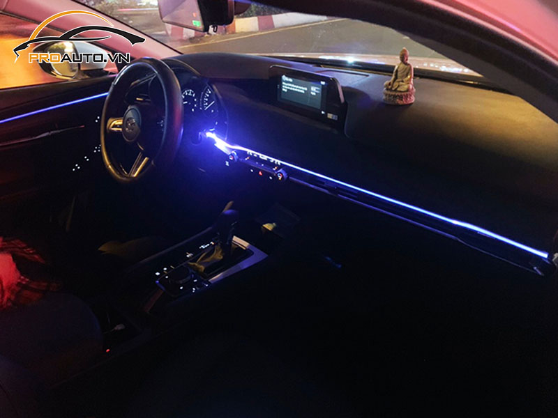 Những vị trí thường trang trí đèn LED viền nội thất