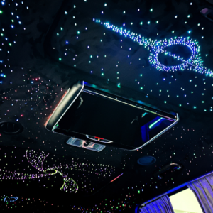 Độ đèn trần - Độ ghế Limousine Ford Explorer